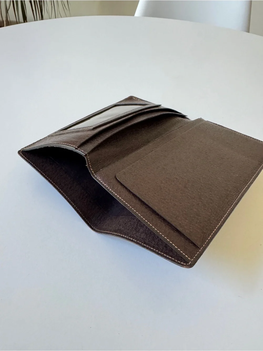 Gucci Leather Wallet, Brown
